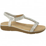 Sponge Venito Silver Sandals
