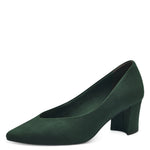 Marco Tozzi 22416 forest green block heel