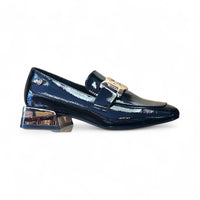 Zanni Locai Black Patent Loafer