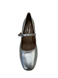 Silver Leather Dancing Shoes