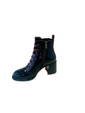 Redz D4685 Navy boot side zip