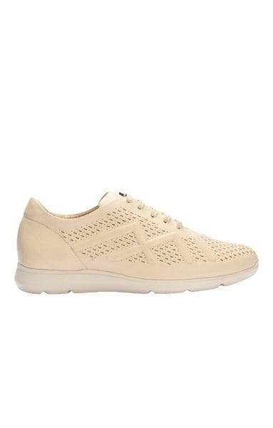 Pitillos Cream Leather Shoes