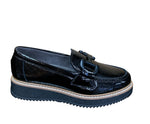 Pitillos 5392 Black Leather Loafers