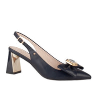 Kate Appleby Perthshire Navy Sling backs