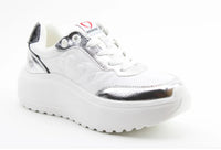 Heavenly Feet Peace White & Silver Runners