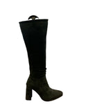 Millie B918410 Black Suede Slim Leg Boots