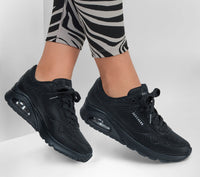 Skechers 177861 black shiny scale