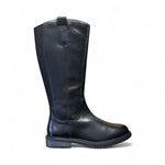 Marco Tozzi 25514 black leather boot with side zip