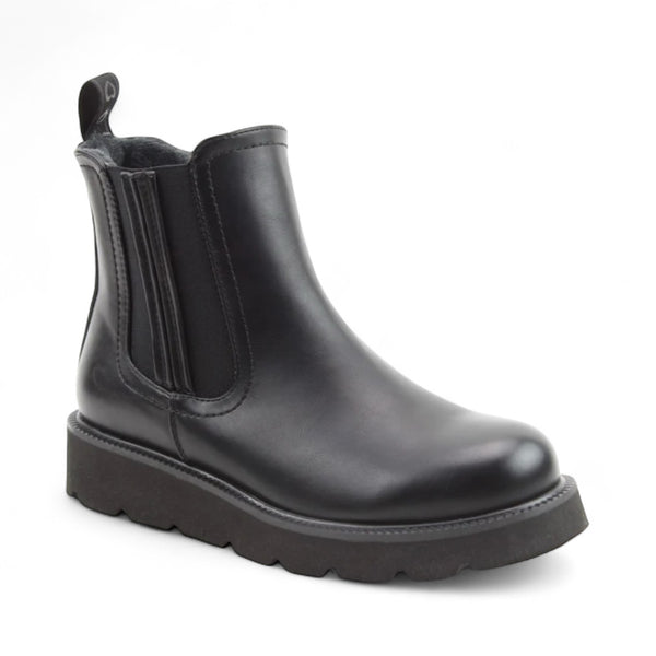 Heavenly Feet Triton Black with side zip