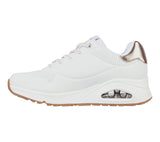 Skechers 155196 White/Gold Trainers