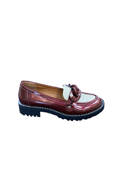 Redz Wine Patent Loafers