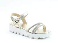 Heavenly Feet Gabi Gold Sandals