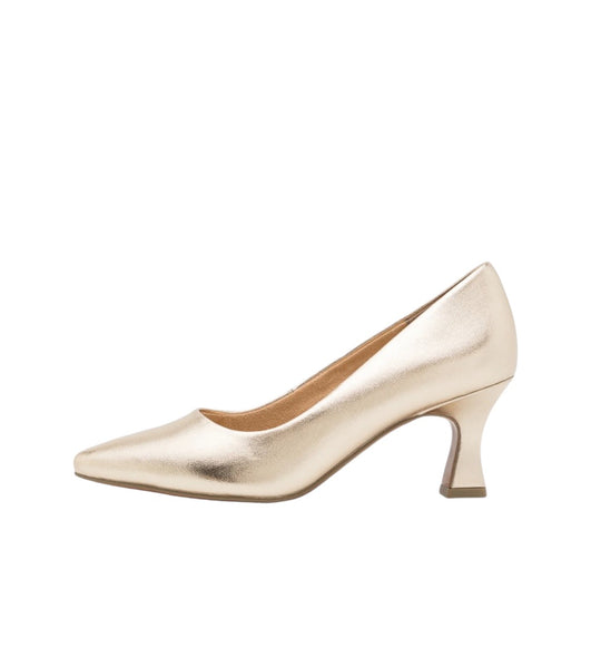 Marco Tozzi 22420 Gold Low Heel Courts