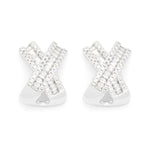 Kiss Silver Earrings